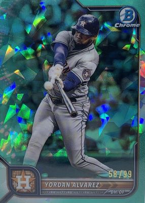 2022 Bowman Chrome Sapphire Edition #36 Aqua /99
