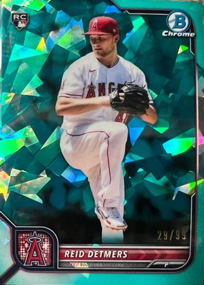 2022 Bowman Chrome Sapphire Edition #6 Aqua /99