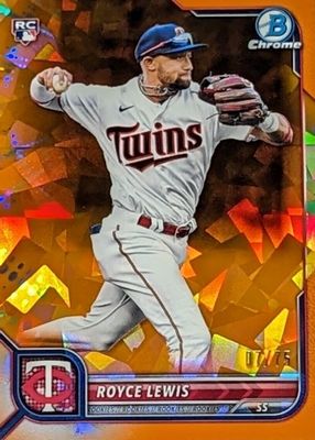 2022 Bowman Chrome Sapphire Edition #92 Orange /75