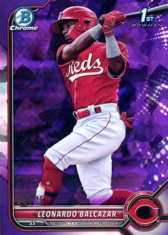 2022 Bowman Chrome Sapphire Edition #BCP-179 Prospects - Purple /25 (1st)