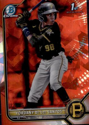 2022 Bowman Chrome Sapphire Edition #BCP-166 Prospects - Orange /75 (1st)