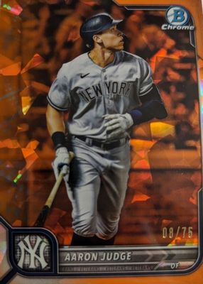 2022 Bowman Chrome Sapphire Edition #90 Orange /75