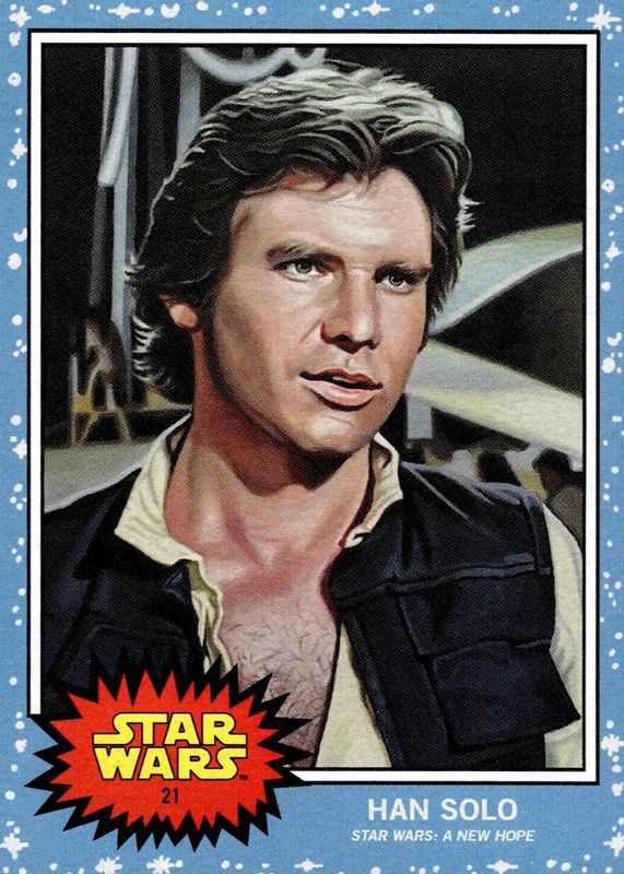 Han Solo 2019 Topps Living #21 Base (Print Run: 2,376) RAW