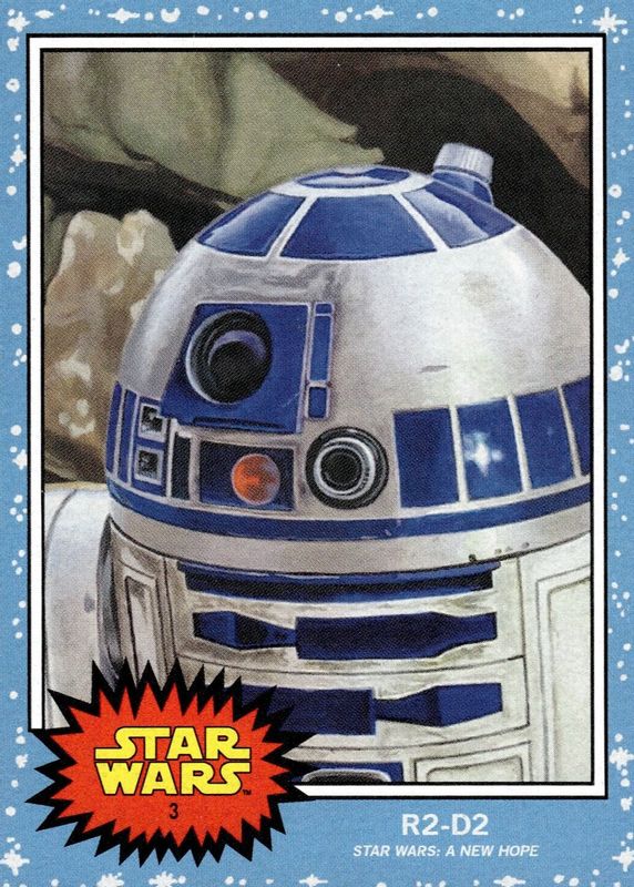 R2-D2 2019 Topps Living #3 Base (Print Run: 2,710) RAW