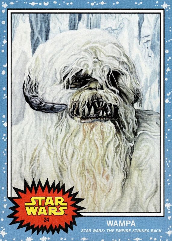 Wampa 2019 Topps Living #24 Base (Print Run: 1,454) RAW