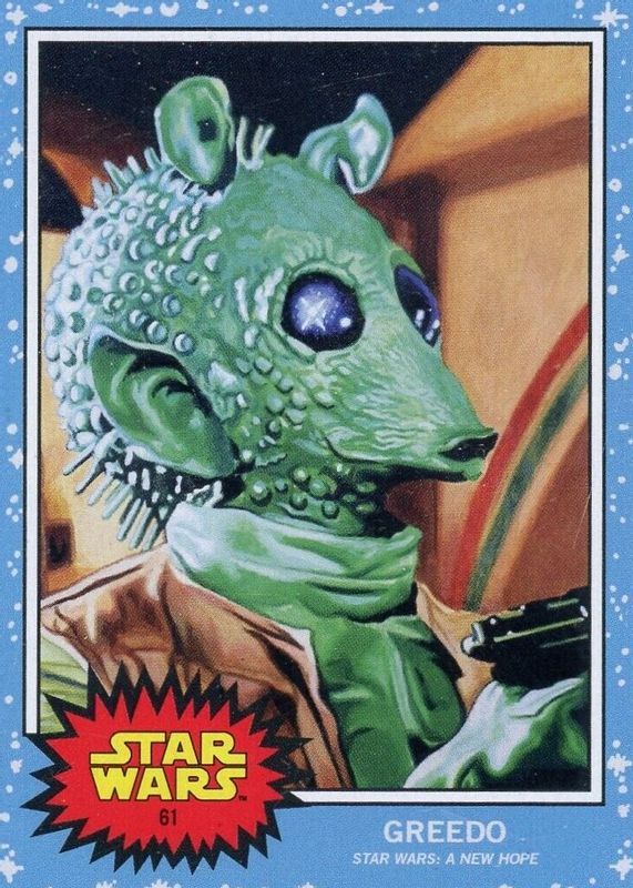 Greedo 2019 Topps Living #61 Base (Print Run: 1,178) PSA 10