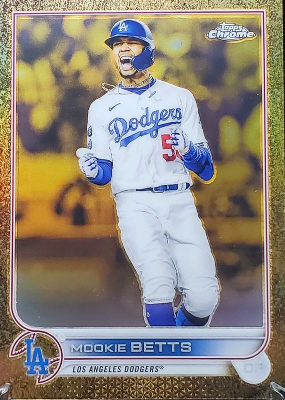 Mookie Betts 2022 Topps Gilded Collection #50 Base /99