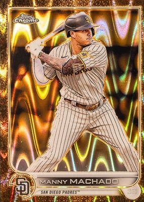 2022 Topps Gilded Collection #72 RayWave Gold Etch Refractor /25