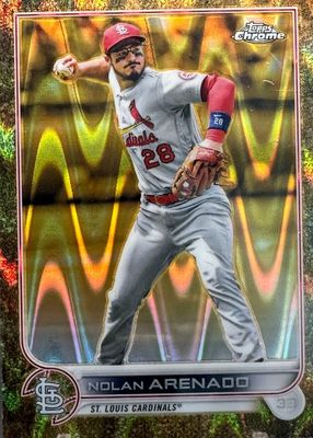 2022 Topps Gilded Collection #96 RayWave Gold Etch Refractor /25