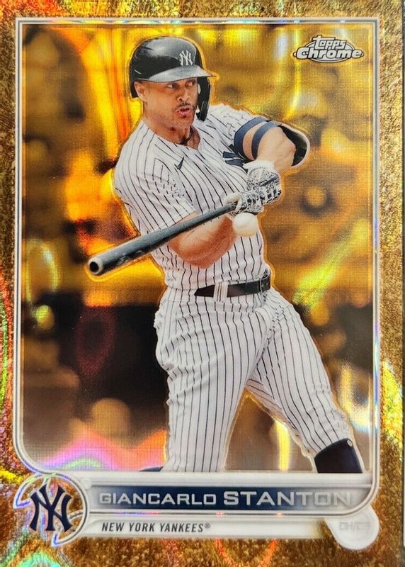 2022 Topps Gilded Collection #35 Lava Gold Etch Refractor /10