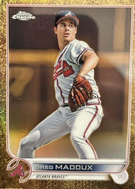 Greg Maddux 2022 Topps Gilded Collection #54 Base /99 PSA 10