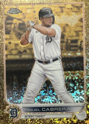 2022 Topps Gilded Collection #123 Mini-Diamond Gold Etch Refractor /50