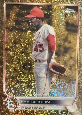 2022 Topps Gilded Collection #130 Mini-Diamond Gold Etch Refractor /50