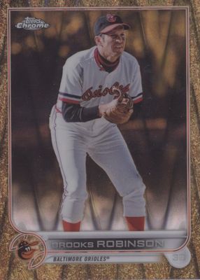 2022 Topps Gilded Collection #61 RayWave Gold Etch Refractor /25