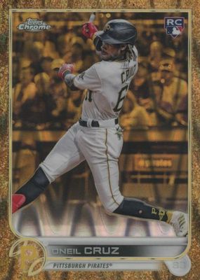 2022 Topps Gilded Collection #113 RayWave Gold Etch Refractor /25