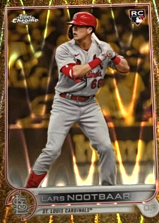 ゲームセンター・ゲームカード Topps Chrome Gold Lars Nootbaar WBC PSA Topps Chrome Gold Lars Nootbaar WBC PSA