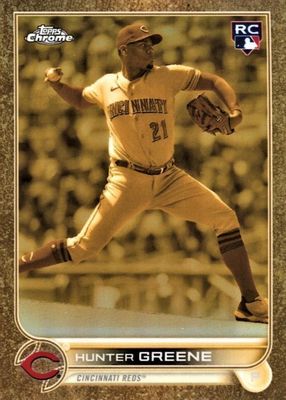 2022 Topps Gilded Collection #154 Cast in Gold /199