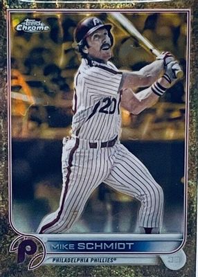2022 Topps Gilded Collection #131 Lava Gold Etch Refractor /10