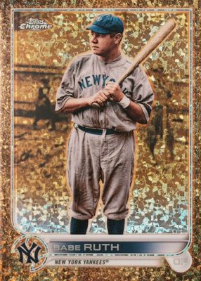 2022 Topps Gilded Collection #3 Mini-Diamond Gold Etch Refractor /50