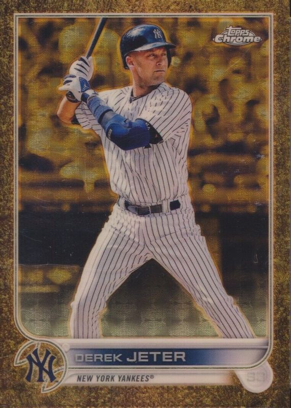 Derek Jeter 2022 Topps Gilded Collection #2 Superfractor /1 SGC 9