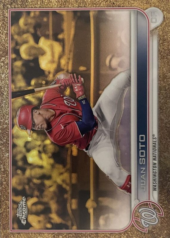 Juan Soto 2022 Topps Gilded Collection #143 Base /99 PSA 9