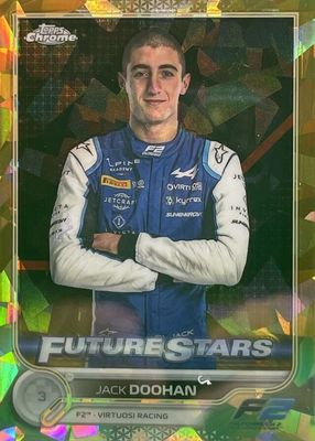 2022 Topps Chrome Formula 1 Sapphire Edition #79 Gold /50