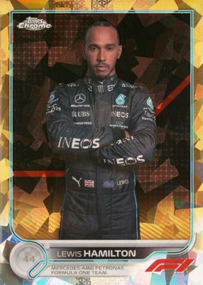 2022 Topps Chrome Formula 1 Sapphire Edition #5 Gold /50