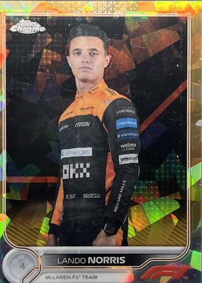 2022 Topps Chrome Formula 1 Sapphire Edition #33 Gold /50