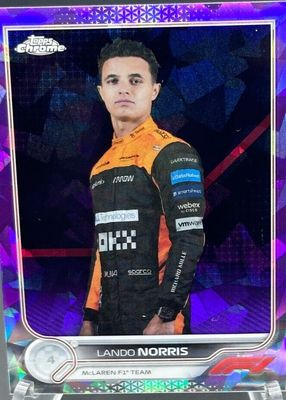 2022 Topps Chrome Formula 1 Sapphire Edition #33 Purple /10