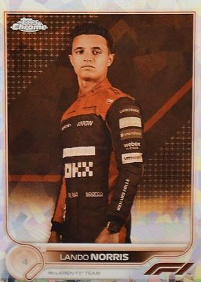 2022 Topps Chrome Formula 1 Sapphire Edition #33 Sepia /100