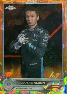 2022 Topps Chrome Formula 1 Sapphire Edition #54 Orange /25