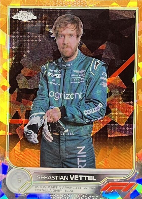 2022 Topps Chrome Formula 1 Sapphire Edition #9 Orange /25