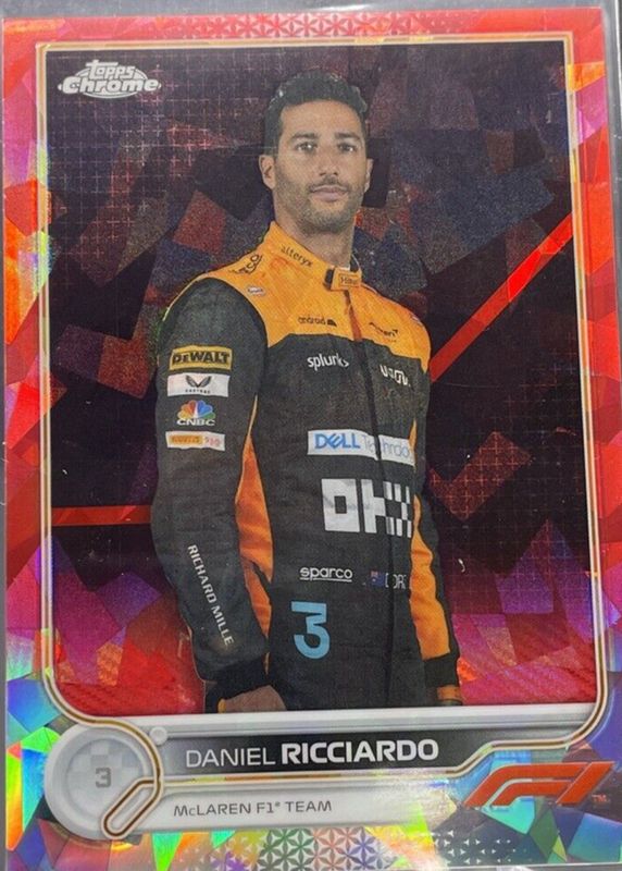 2022 Topps Chrome Formula 1 Sapphire Edition #37 Red /5