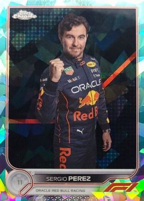 2022 Topps Chrome Formula 1 Sapphire Edition #21 Aqua /99