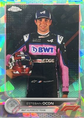 2022 Topps Chrome Formula 1 Sapphire Edition #41 Aqua /99
