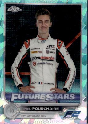 2022 Topps Chrome Formula 1 Sapphire Edition #86 Aqua /99