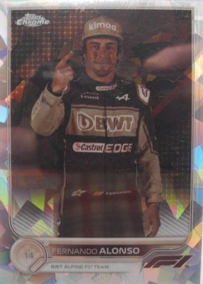 2022 Topps Chrome Formula 1 Sapphire Edition #13 Sepia /100