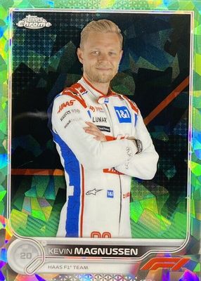 2022 Topps Chrome Formula 1 Sapphire Edition #73 Green /75