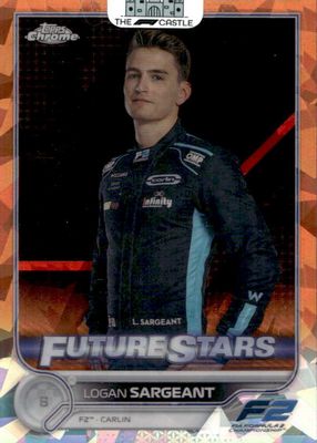 2022 Topps Chrome Formula 1 Sapphire Edition #82 Orange /25