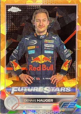 2022 Topps Chrome Formula 1 Sapphire Edition #77 Orange /25