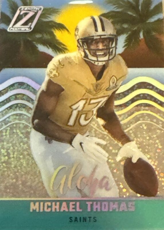 Michael Thomas 2022 Zenith #AL-18 Aloha - Sparkle /(SSP) SGC 9.5