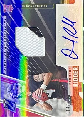 2022 Zenith #204 Rookie Patch Auto /299