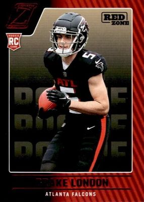 2022 Zenith #107 Red Zone