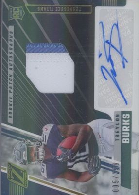 2022 Zenith #212 Rookie Patch Auto /299