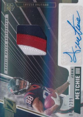 2022 Zenith #217 Rookie Patch Auto /299