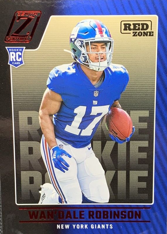 Wan'Dale Robinson 2022 Zenith #120 Red Zone Rookie RAW