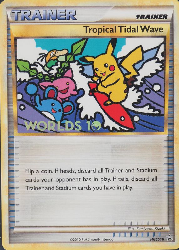 2010 HeartGold & SoulSilver: Black Star Promo #HGSS18 2010 World Championships