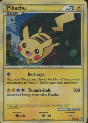 2010 HeartGold & SoulSilver: Black Star Promo #HGSS03 HeartGold & SoulSilver Blisters