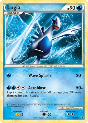 Lugia 2000 Japanese Gold, Silver, to a New World #249 Holo