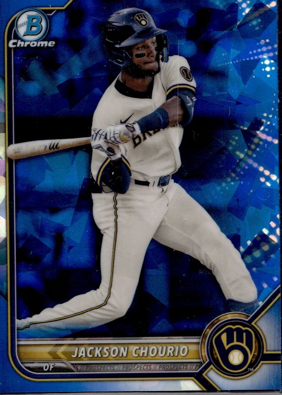 20x Jackson Chourio 2022 Bowman Draft #115 Rookie Card Lot – Milwaukee Brewers RC
